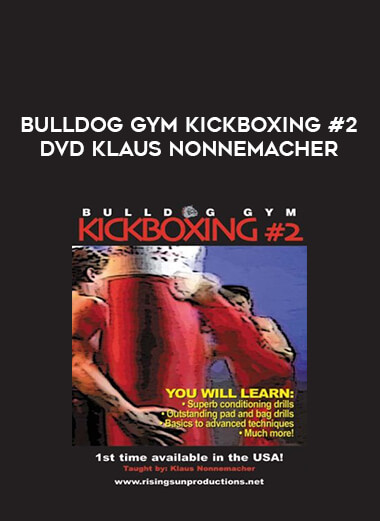 BULLDOG GYM KICKBOXING #2 DVD KLAUS NONNEMACHER of https://crabaca.store/