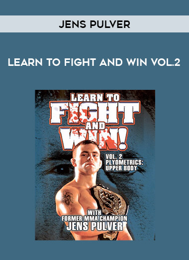 Jens Pulver - Learn to Fight and Win Vol.2 of https://crabaca.store/