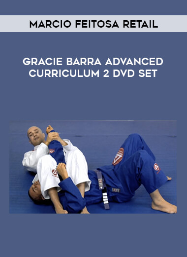 Gracie Barra Advanced Curriculum 2 DVD Set with Marcio Feitosa Retail of https://crabaca.store/