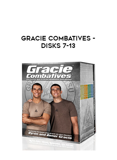 Gracie Combatives - Disks 7-13 of https://crabaca.store/