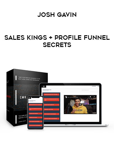 Sales Kings + Profile Funnel Secrets by Josh Gavin of https://crabaca.store/