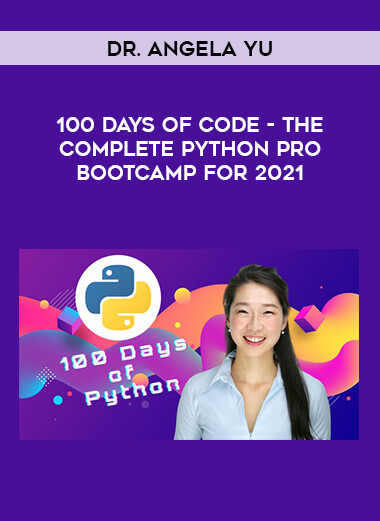 100 Days of Code - The Complete Python Pro Bootcamp for 2021 by Dr. Angela Yu of https://crabaca.store/