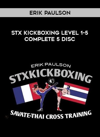 Erik Paulson - STX Kickboxing Level 1-5 Complete 5 disc of https://crabaca.store/