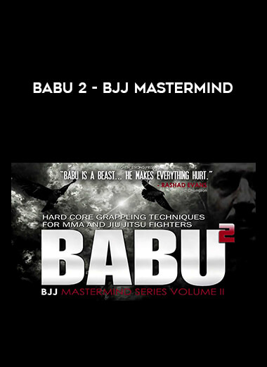 Babu 2 - BJJ Mastermind of https://crabaca.store/