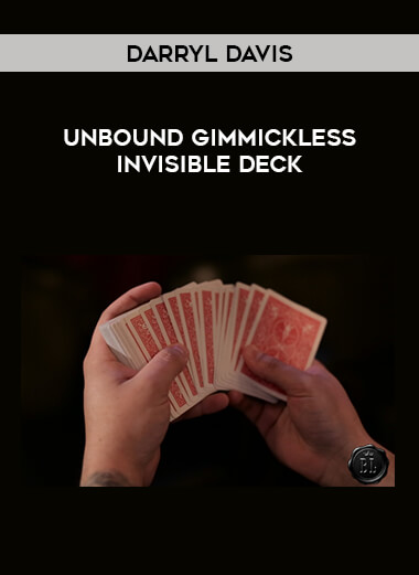 Darryl Davis - Unbound Gimmickless Invisible Deck of https://crabaca.store/