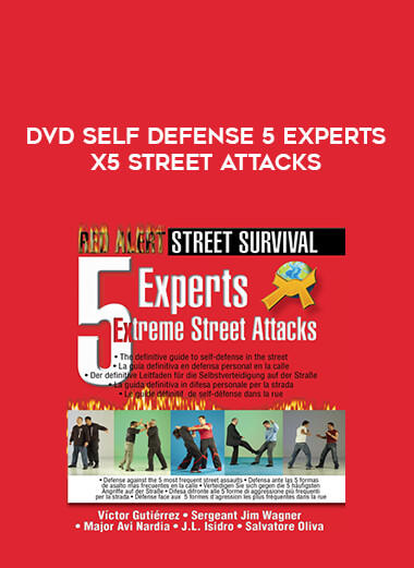 DVD Self Defense 5 Experts x 5 Street Attacks of https://crabaca.store/