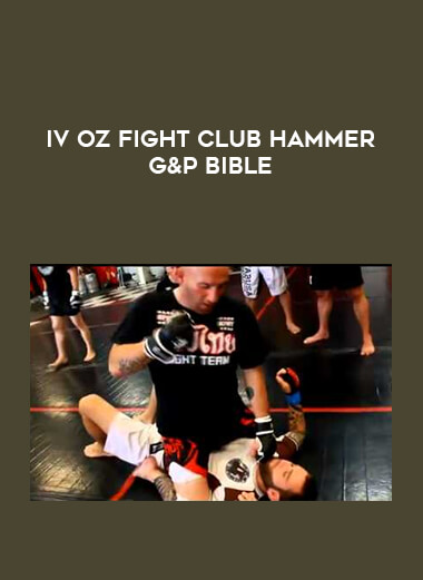 IV oz Fight Club Hammer G&P Bible of https://crabaca.store/