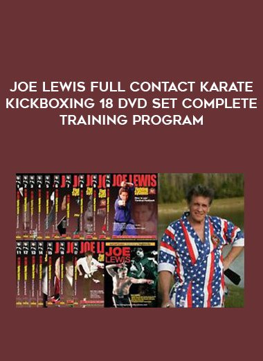 Joe Lewis Full Contact Karate Kickboxing 18 DVD Set Complete Training Program of https://crabaca.store/