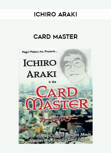 Ichiro Araki - Card Master of https://crabaca.store/