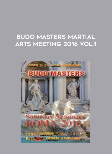 Budo Masters Martial Arts Meeting 2016. Vol.1 of https://crabaca.store/