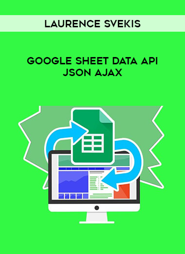 Google Sheet Data API JSON AJAX by Laurence Svekis of https://crabaca.store/