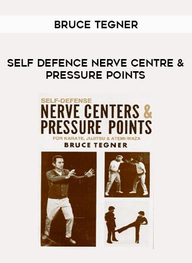 Bruce Tegner Self Defence nerve centre & Pressure Points of https://crabaca.store/