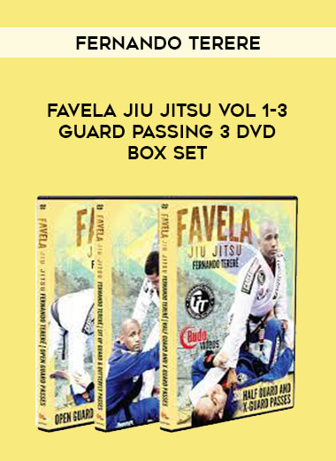 FAVELA JIU JITSU VOL 1-3 GUARD PASSING BY FERNANDO TERERE 3 DVD BOX SET of https://crabaca.store/