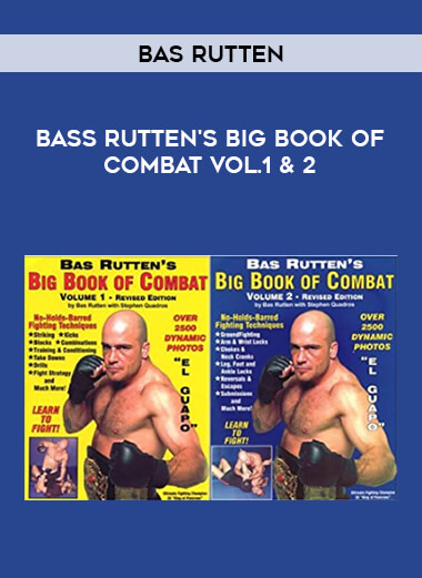 Bas Rutten - Bass Rutten's Big Book of Combat Vol.1&2 of https://crabaca.store/