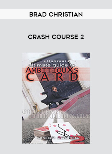 Brad Christian - Crash Course 2 of https://crabaca.store/