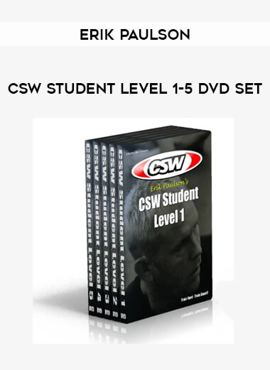 Erik Paulson CSW Student Level 1-5 DVD Set of https://crabaca.store/