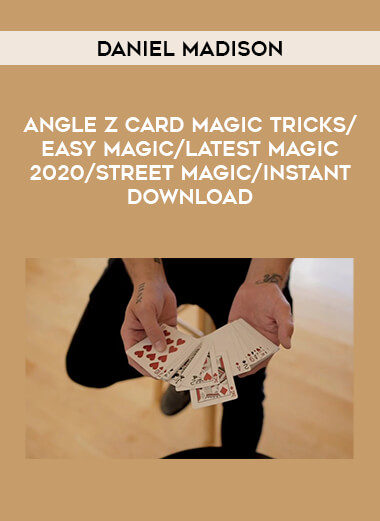 Daniel Madison - Angle Z card magic tricks/easy magic/latest magic 2020/street magic/instant download of https://crabaca.store/