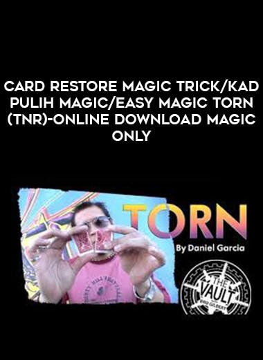 card restore magic trick/kad pulih magic/easy magic Torn (TnR)-online download magic only of https://crabaca.store/