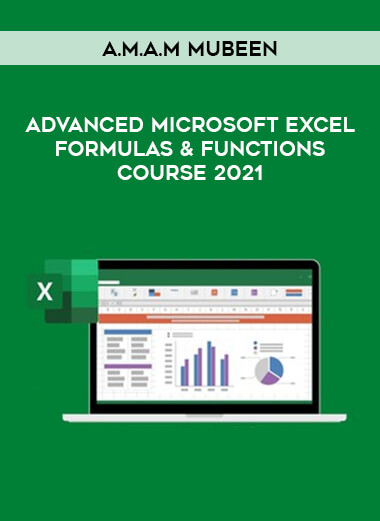 Advanced Microsoft Excel Formulas & Functions Course 2021 by A.M.A.M Mubeen (Expert In Microsoft Office & of https://crabaca.store/