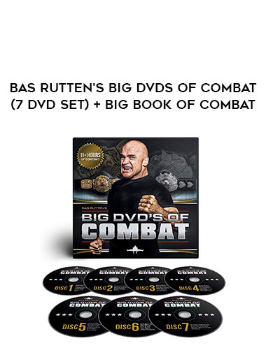 Bas Rutten's Big DVDs of Combat (7 DVD set) + Big book of combat of https://crabaca.store/