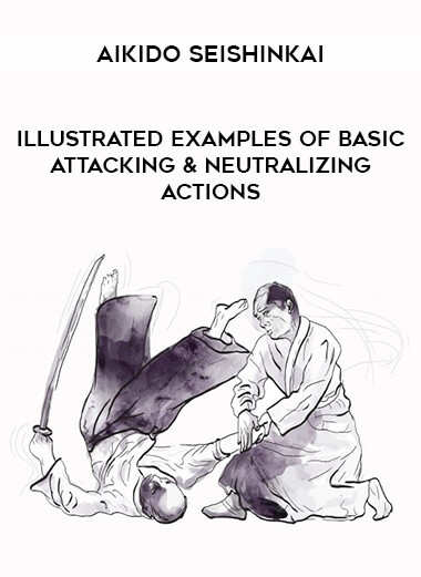 Aikido Seishinkai - Illustrated examples of basic attacking & neutralizing actions of https://crabaca.store/