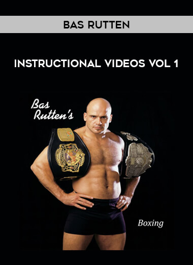 Bas Rutten - Instructional videos Vol 1 of https://crabaca.store/