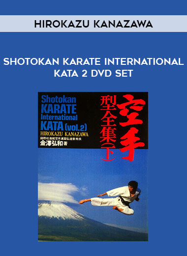 hirokazu Kanazawa - Shotokan Karate International Kata 2 DVD Set of https://crabaca.store/