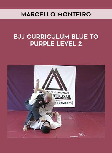 BJJ Curriculum Blue to Purple Level 2 with Marcello Monteiro (On Demand) of https://crabaca.store/