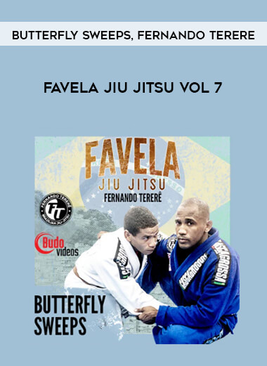 FAVELA JIU JITSU VOL 7 - BUTTERFLY SWEEPS BY FERNANDO TERERE of https://crabaca.store/