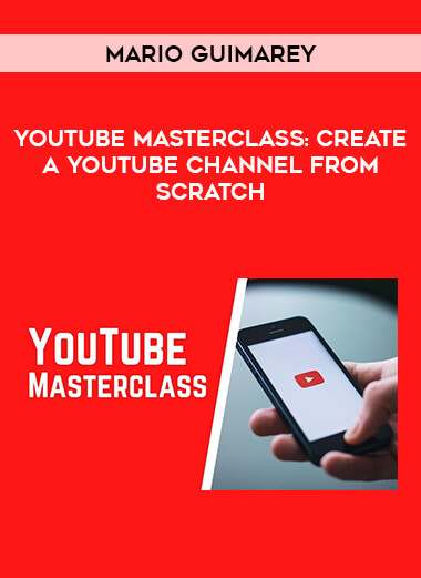 YOUTUBE MASTERCLASS: Create a Youtube Channel From Scratch by Mario Guimarey of https://crabaca.store/