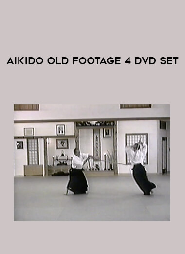 Aikido Old Footage 4 DVD Set of https://crabaca.store/