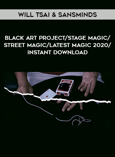 Black Art Project By Will Tsai & Sansminds/stage magic/street magic/ latest magic 2020 / instant download of https://crabaca.store/