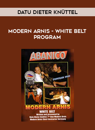 Datu Dieter Knüttel - Modern Arnis - White Belt Program of https://crabaca.store/