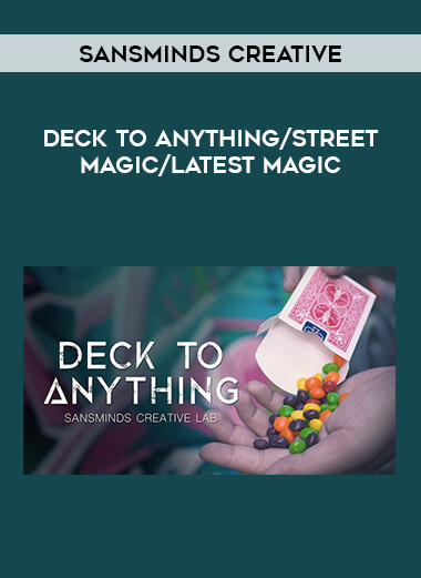 Deck To Anything by SansMinds Creative/ street magic/latest magic of https://crabaca.store/