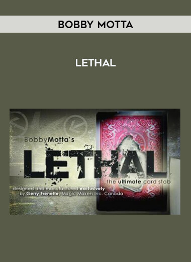 Bobby Motta - Lethal of https://crabaca.store/