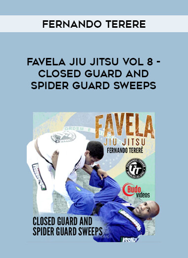 FAVELA JIU JITSU VOL 8 - CLOSED GUARD AND SPIDER GUARD SWEEPS BY FERNANDO TERERE of https://crabaca.store/