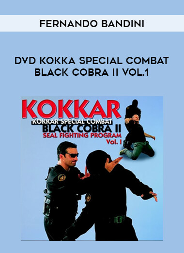 Fernando Bandini - DVD Kokka Special Combat Black Cobra II Vol.1 of https://crabaca.store/