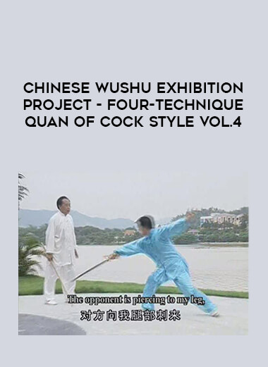 Chinese Wushu Exhibition Project - Four-technique Quan of Cock style Vol.4 of https://crabaca.store/