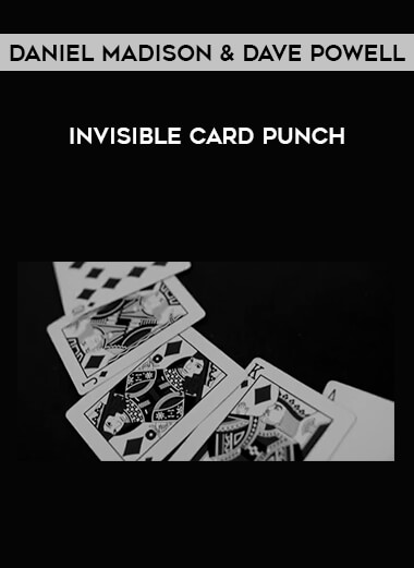 Daniel Madison & Dave Powell - Invisible Card Punch of https://crabaca.store/