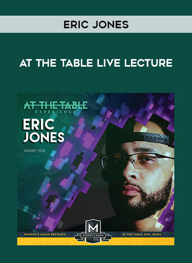 Eric Jones - At the Table Live Lecture of https://crabaca.store/