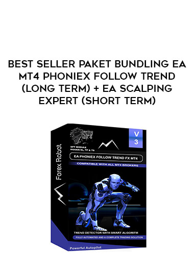 BEST SELLER PAKET BUNDLING EA MT4 PHONIEX FOLLOW TREND (LONG TERM) + EA SCALPING EXPERT (SHORT TERM) of https://crabaca.store/