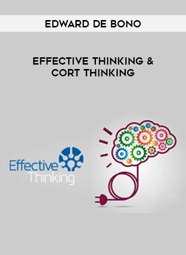 Edward De Bono – Effective Thinking & CoRT Thinking of https://crabaca.store/