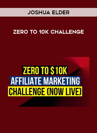 Joshua Elder – Zero To 10k Challenge of https://crabaca.store/