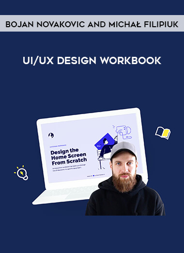 UI/UX Design Workbook by Bojan Novakovic and Michał Filipiuk of https://crabaca.store/