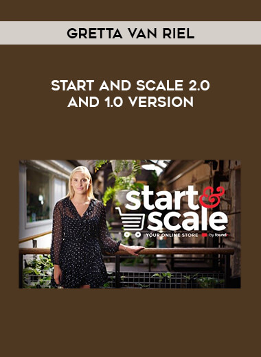 Gretta Van Riel - Start And Scale 2.0 and 1.0 version of https://crabaca.store/