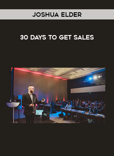 Joshua Elder - 30 Days To Get Sales of https://crabaca.store/