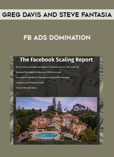 Greg Davis and Steve Fantasia - FB Ads Domination of https://crabaca.store/