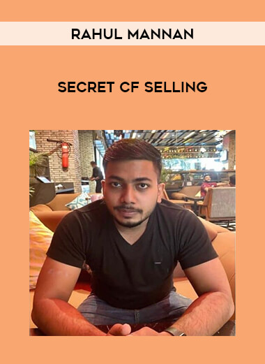 Rahul Mannan - Secret CF selling of https://crabaca.store/