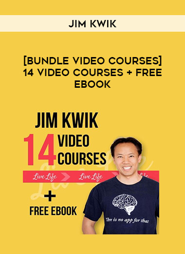 [Bundle Video Courses] Jim Kwik 14 Video Courses + Free eBook of https://crabaca.store/