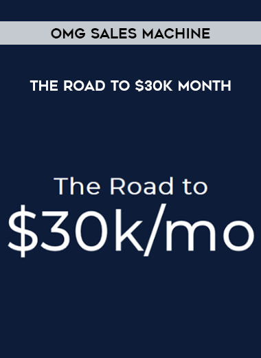 OMG Sales Machine – The Road to $30k Month of https://crabaca.store/